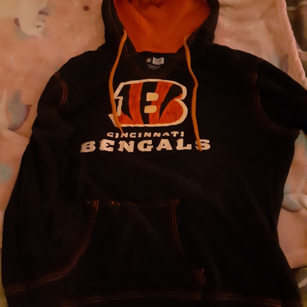 NFL team apparel bengals hoodie